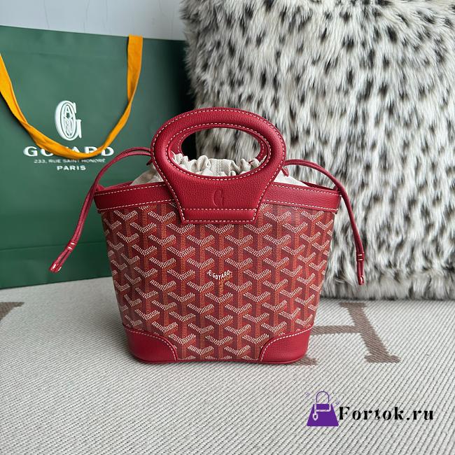 Fortok Goyard Beluga bag Rouge 23X18.5X8cm - 1