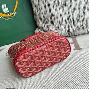 Fortok Goyard Beluga bag Rouge 23X18.5X8cm - 4