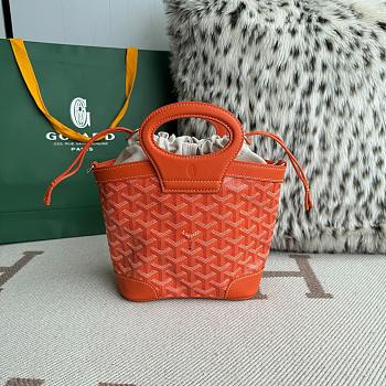 Fortok Goyard Beluga bag Orange 23X18.5X8cm