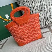Fortok Goyard Beluga bag Orange 23X18.5X8cm - 4