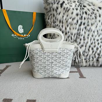 Fortok Goyard Beluga bag White 23X18.5X8cm