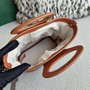 Fortok Goyard Beluga bag Black & Tan 23X18.5X8cm - 6