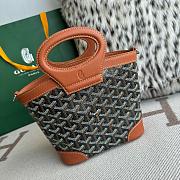 Fortok Goyard Beluga bag Black & Tan 23X18.5X8cm - 4
