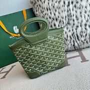 Fortok Goyard Beluga bag Olive Green 23X18.5X8cm - 3