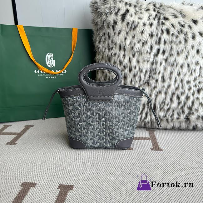 Fortok Goyard Beluga bag Grey 23X18.5X8cm - 1