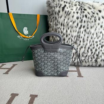 Fortok Goyard Beluga bag Grey 23X18.5X8cm
