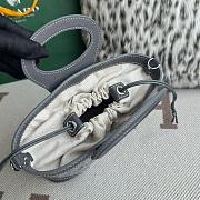 Fortok Goyard Beluga bag Grey 23X18.5X8cm - 4