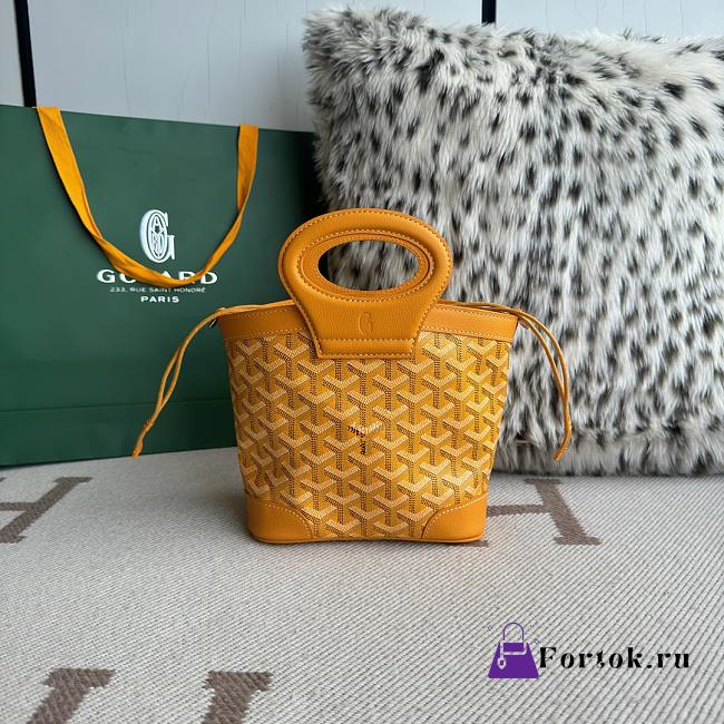 Fortok Goyard Beluga bag Yellow 23X18.5X8cm - 1