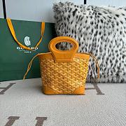Fortok Goyard Beluga bag Yellow 23X18.5X8cm - 1