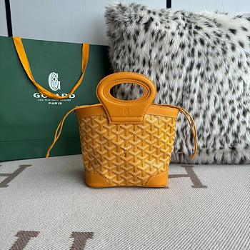 Fortok Goyard Beluga bag Yellow 23X18.5X8cm