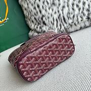 Fortok Goyard Beluga bag Burgundy 23X18.5X8cm  - 5