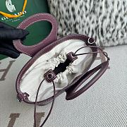 Fortok Goyard Beluga bag Burgundy 23X18.5X8cm  - 4