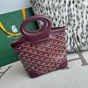 Fortok Goyard Beluga bag Burgundy 23X18.5X8cm  - 2