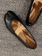 Fortok Maison Margiela Leather ballerinas Black - 6