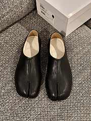 Fortok Maison Margiela Tabi moccasins leather Black - 1