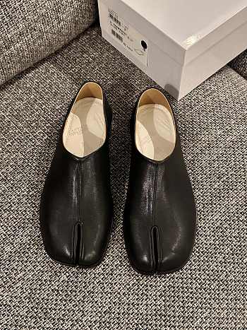 Fortok Maison Margiela Tabi moccasins leather Black