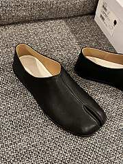 Fortok Maison Margiela Tabi moccasins leather Black - 5