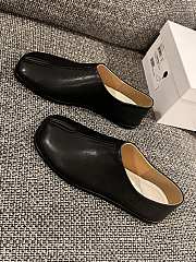 Fortok Maison Margiela Tabi moccasins leather Black - 4