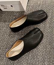 Fortok Maison Margiela Tabi moccasins leather Black - 3