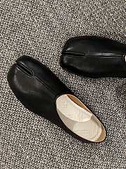 Fortok Maison Margiela Tabi moccasins leather Black - 2