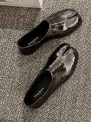 Fortok Maison Margiela Tabi moccasins Shining leather  - 6