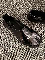 Fortok Maison Margiela Tabi moccasins Shining leather  - 5