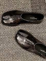 Fortok Maison Margiela Tabi moccasins Shining leather  - 3