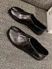 Fortok Maison Margiela Tabi moccasins Shining leather  - 2