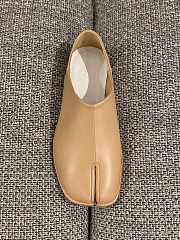 Fortok Maison Margiela Tabi moccasins leather Beige - 4