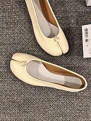 Fortok Maison Margiela Woman Tabi Ballerina Cream - 3