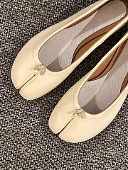 Fortok Maison Margiela Woman Tabi Ballerina Cream - 2