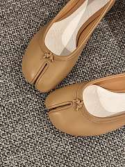 Fortok Maison Margiela Woman Tabi Ballerina Brown - 6