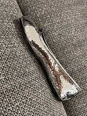 Fortok Maison Margiela Woman Tabi Ballerina Silver - 6