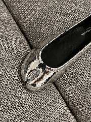 Fortok Maison Margiela Woman Tabi Ballerina Silver - 5