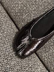 Fortok Maison Margiela Woman Tabi Ballerina Shinning Black - 6