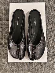 Fortok Maison Margiela Tabi Broken Mirror Ballerina Mules in Calfskin - 1