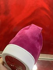 Fortok Christian Louboutin Suede Sneakers Pink - 2