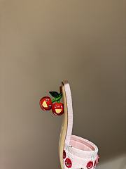 Fortok LV x TM Lily Flat Mule Pink - 4