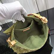 Louis Vuitton Pleaty Denim Bag Green 26x15x9cm - 6