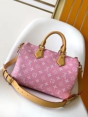 Fortok Louis Vuitton Speedy Pink 25 x 15 x 15cm - 4