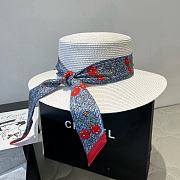Fortok Louis Vuitton x TM Hat White Denim 57cm - 1