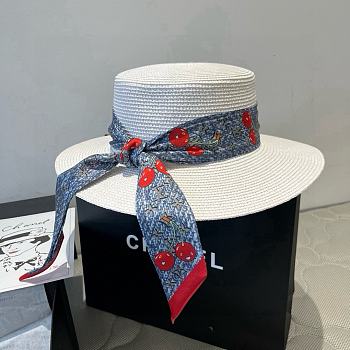 Fortok Louis Vuitton x TM Hat White Denim 57cm