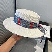 Fortok Louis Vuitton x TM Hat White Denim 57cm - 6