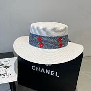 Fortok Louis Vuitton x TM Hat White Denim 57cm - 3