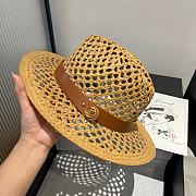 Fortok Louis Vuitton Hat Raffia 57cm  - 4