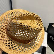 Fortok Louis Vuitton Hat Raffia 57cm  - 3
