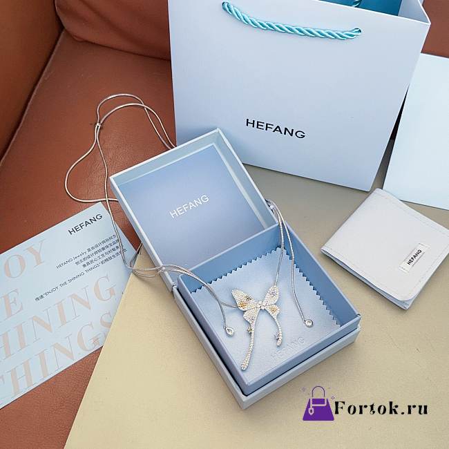 Fortok Hefang Butterfly Necklace  - 1