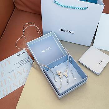 Fortok Hefang Butterfly Necklace 