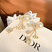 Fortok Dior Triables Pearl Earrinsg - 2