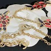 Fortok 2024/25 Métiers d’art Necklace Metal, Resin & Glass Pearls Gold, Multicolor & Pearly White - 6